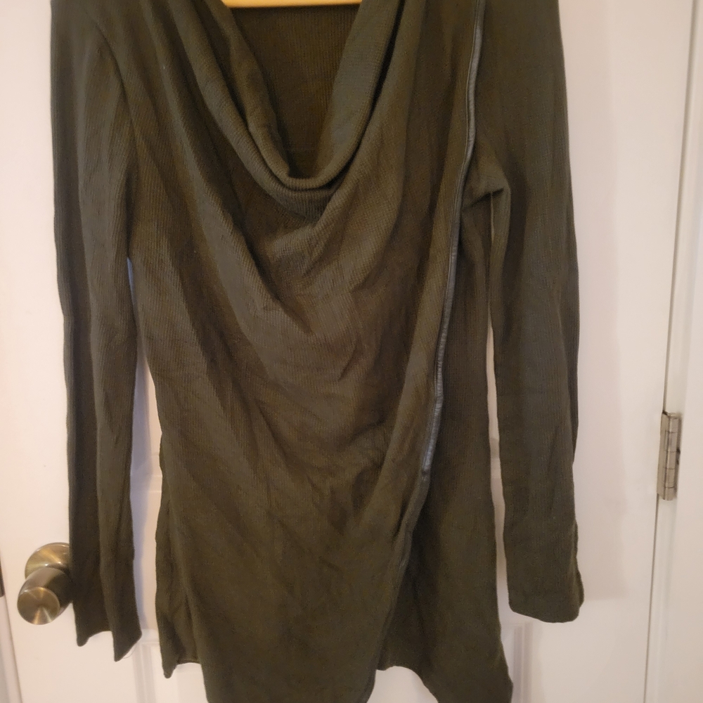 Marc New York Dark Green Performance Sweater